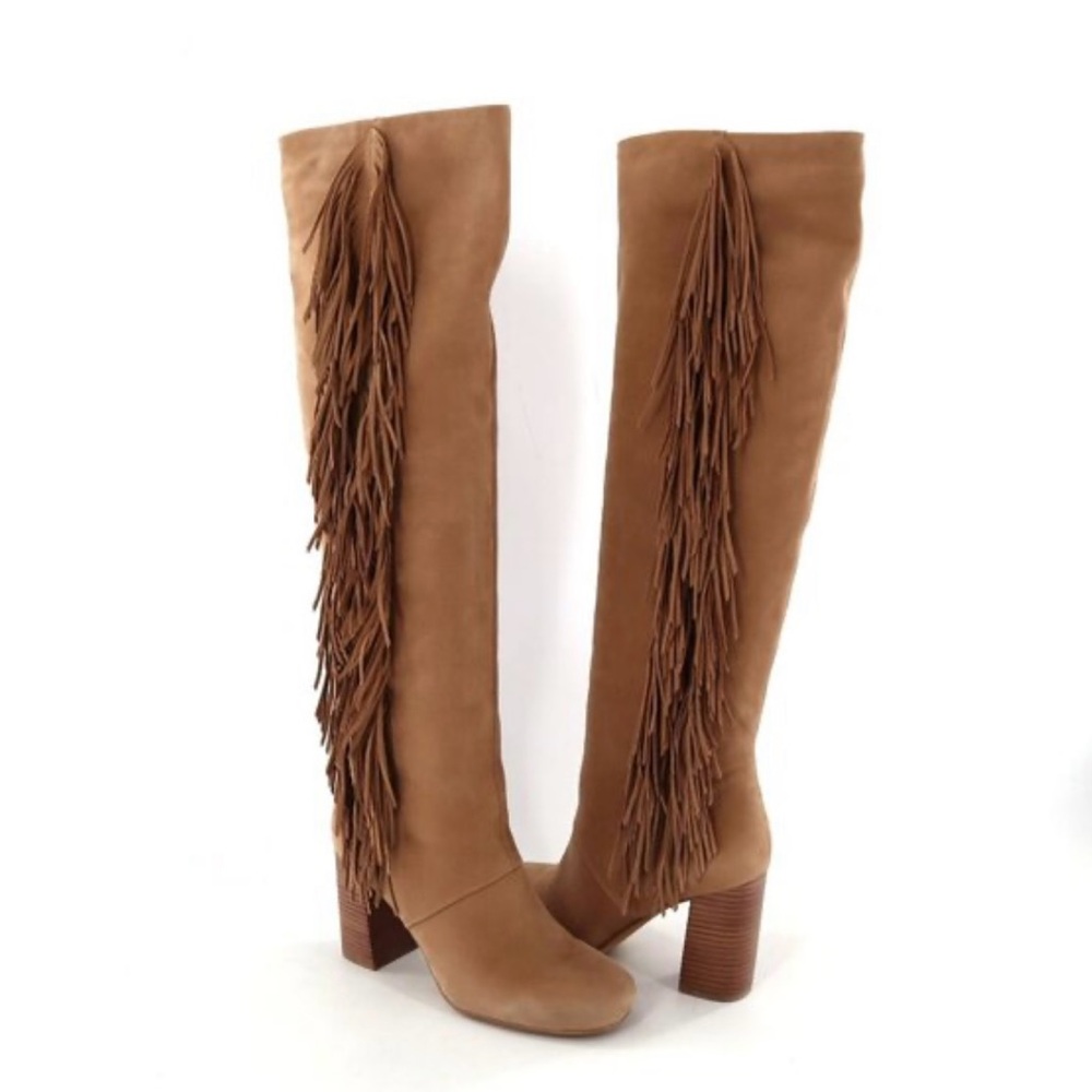 NWOT Beautiful suede fringe Sam Edelman boots! ✨